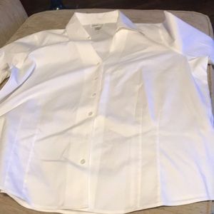 White Formal Blouse